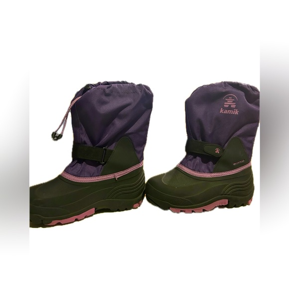 Kamika-Waterbug Snow Boots for Girls Size 3 - Picture 2 of 3